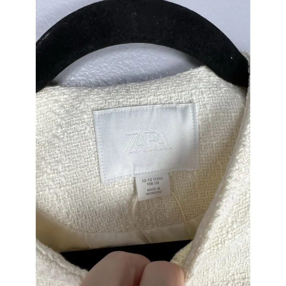 Zara girls tweed